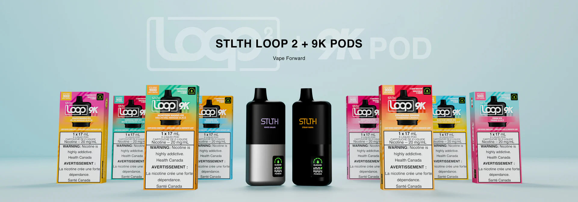 STLTH LOOP 2 Device and 9K Pods: Elevate Your Vaping Experience