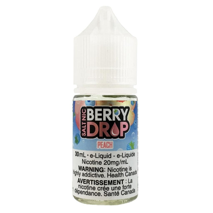 Berry Drop Peach Salt Nic 30ML Hazetown Vapes Montreal Quebec