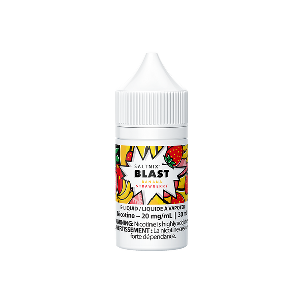 Banana Strawberry Salt Nix Blast Hazetown Vapes Toronto Ontario Canada