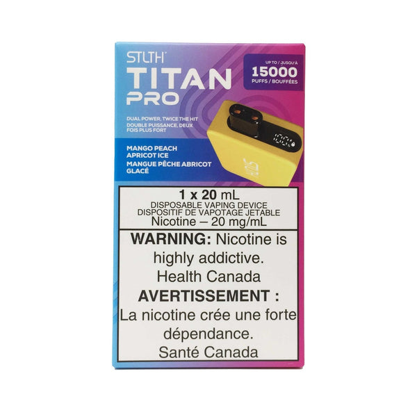 Stlth Titan 15k Pro Mango Peach Apricot Ice Disposable