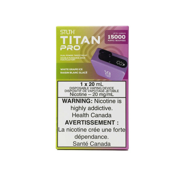 Stlth Titan 15k Pro White Grape Ice