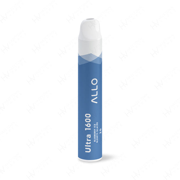 ALLO ULTRA 1600 BLUEBERRY ICE DISPOSABLE VAPE Hazetown vapes Montreal Quebec