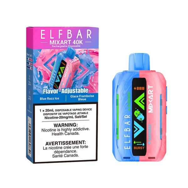 ELF BAR MixArt 40K Blue Razz Ice Disposable