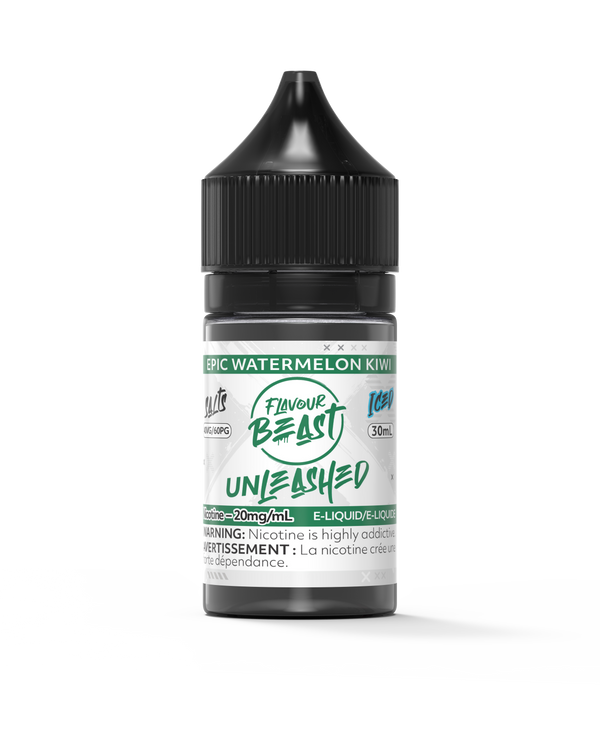 Flavour Beast Unleashed Salt Nic E-Liquid Epic Watermelon Kiwi