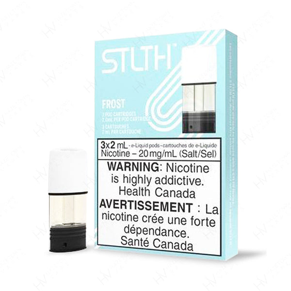 Stlth Pods Pack Frost Mint Salt Nic Vape Hazetown Vapes Halifax Nova Scotia