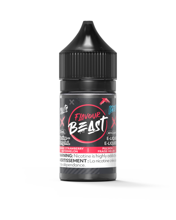 Flavour Beast Salt Nic E-Liquid Savage Strawberry Watermelon