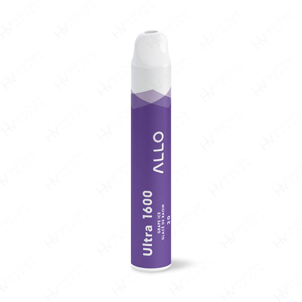 ALLO ULTRA 1600 GRAPE ICE DISPOSABLE VAPE Hazetown Vapes Toronto Ontario