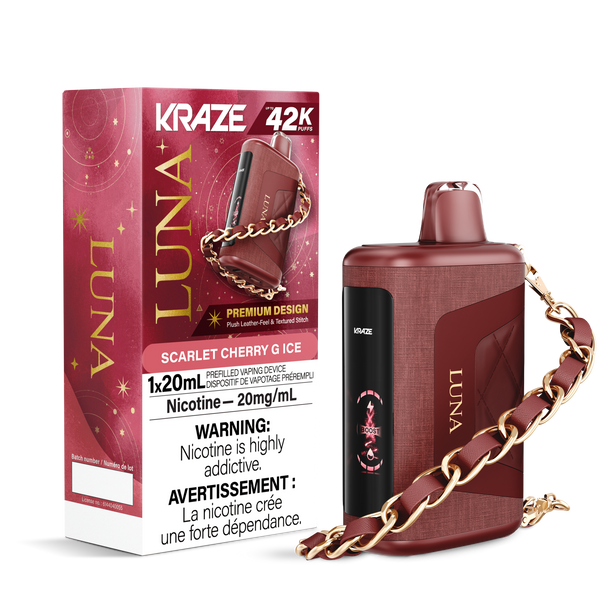 KRAZE LUNA 42K SCARLET CHERRY G ICE