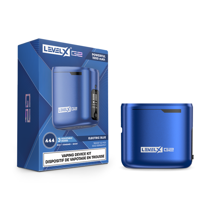 LEVEL X G2 1000 MAH USB-C POD SYSTEM ELECTRIC BLUE DEVICE
