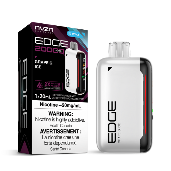 NVZN Edge 20K Grape G Ice Disposable Vape