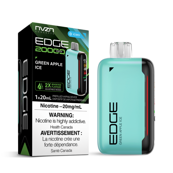 NVZN Edge 20K Green Apple Ice Disposable Vape