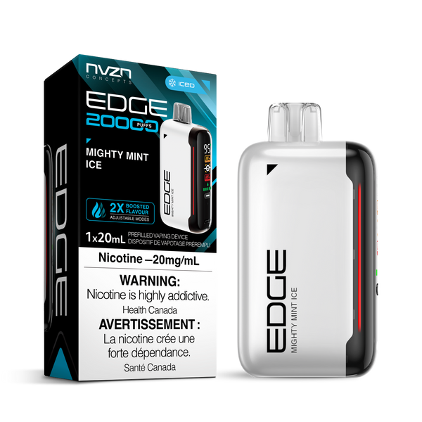 NVZN Edge 20K Mighty Mint Ice Disposable Vape