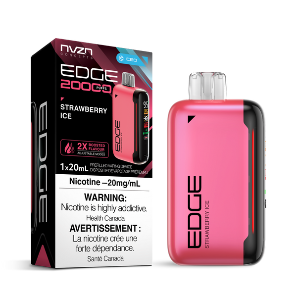 NVZN Edge 20K Strawberry Ice Disposable Vape