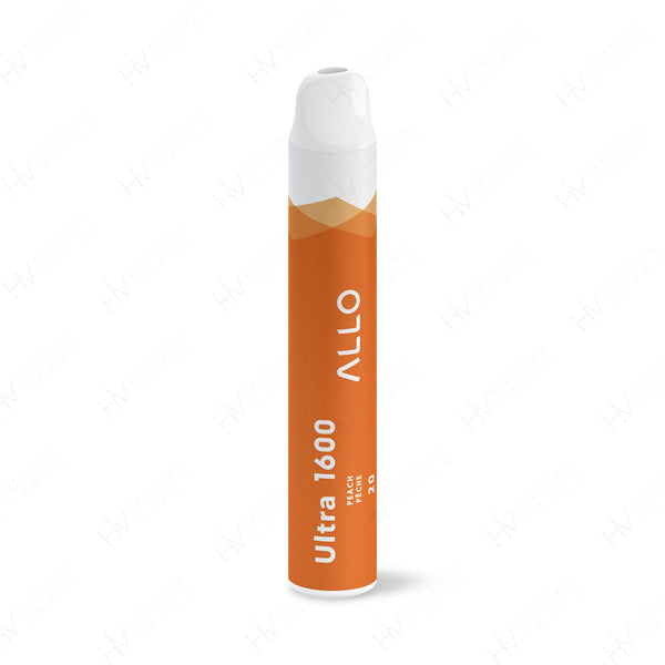 ALLO ULTRA 1600 PEACH DISPOSABLE VAPE Hazetown Vapes Georgetown Ontario