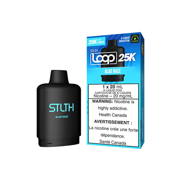 STLTH LOOP 25K BLUE RAZZ REPLACEMENT POD