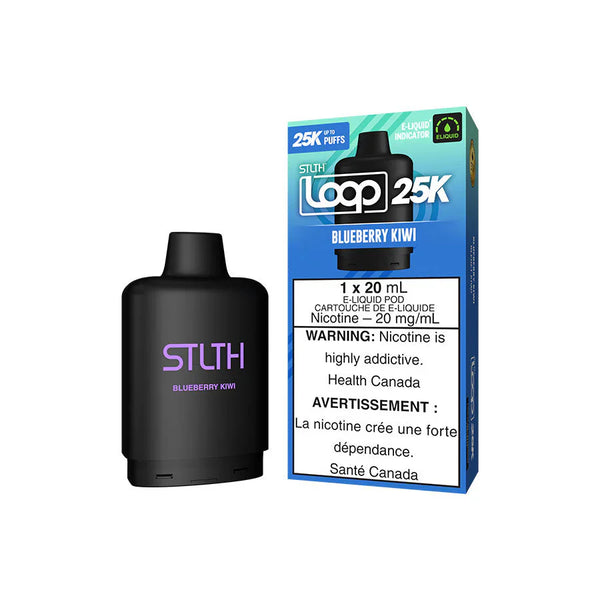 STLTH LOOP 25K BLUEBERRY KIWI REPLACEMENT POD