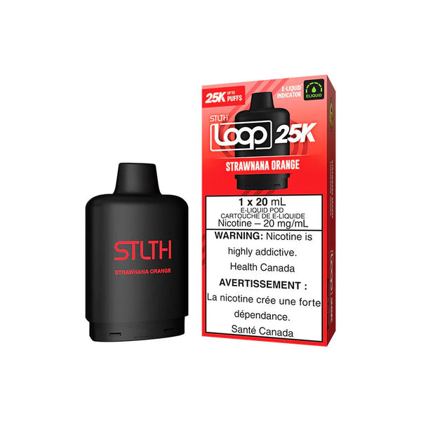 STLTH LOOP 25K STRAWNANA ORANGE REPLACEMENT POD