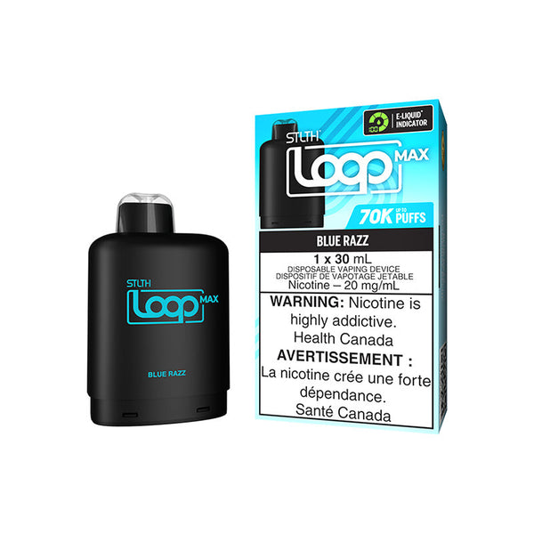 STLTH LOOP MAX 70K BLUE RAZZ REPLACEMENT POD