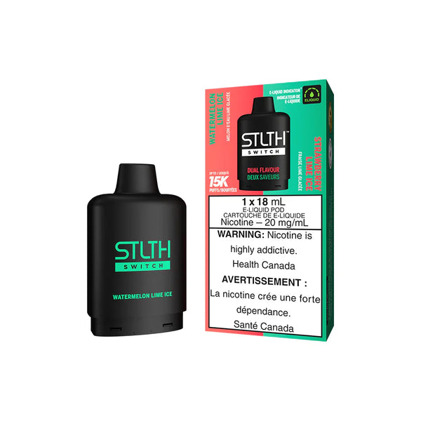 STLTH LOOP 2 SWITCH WATERMELON LIME ICE/STRAWBERRY LIME ICE 15K REPLACEMENT POD