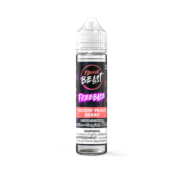 Flavour Beast Freebase E-Liquid Packin Peach berry