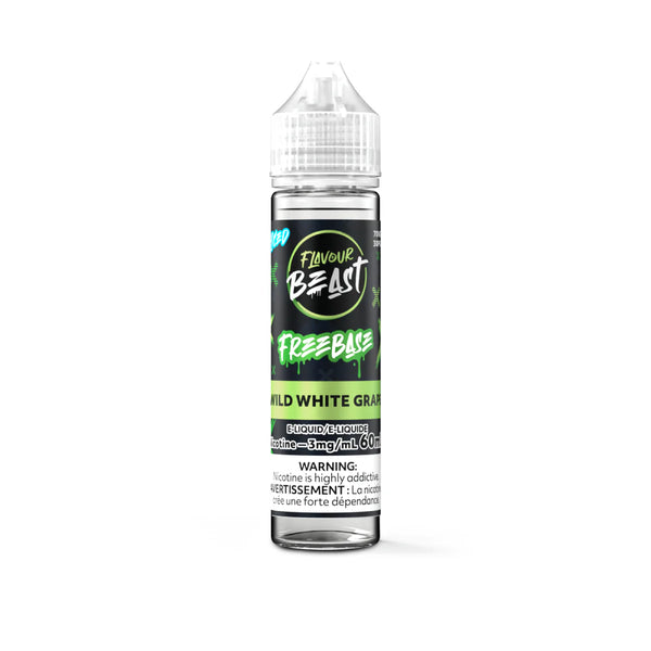 Flavour Beast Freebase E-Liquid Wild White Grape Iced