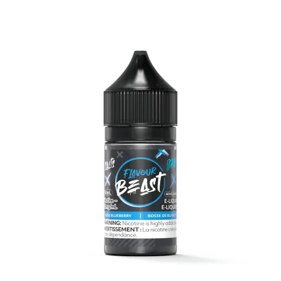 Flavour Beast Salt Nic E-Liquid Blueberry Iced