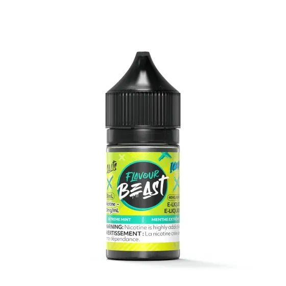 Flavour Beast Salt Nic E-Liquid Extreme Mint Iced