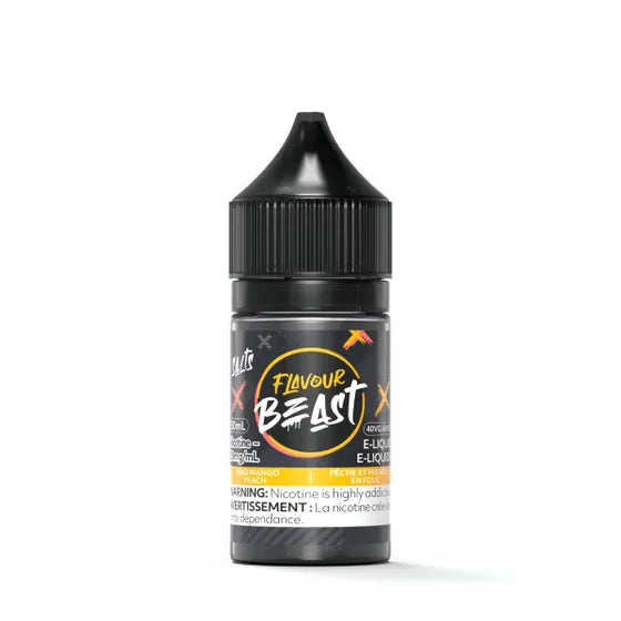 Flavour Beast Salt Nic E-Liquid Mango Peach