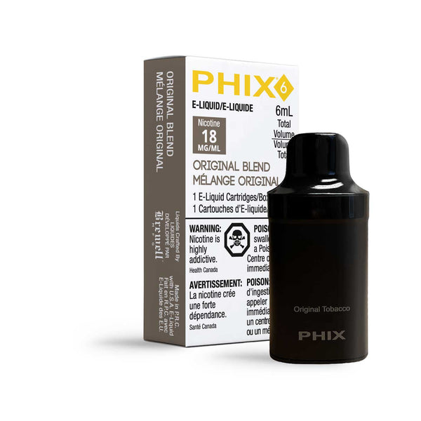 PHIX 6ML POD ORIGINAL BLEND TOBACCO San Jose California