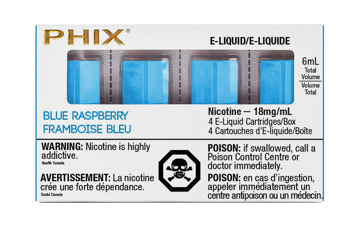 PHIX 18MG E-Liquid Blue Raspberry 