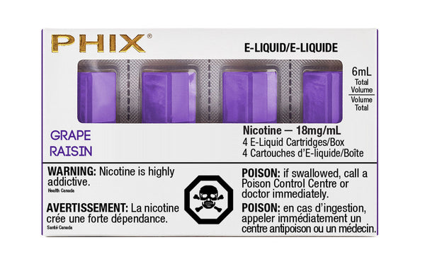 PHIX PODS GRAPE 4 X POD PACKAGE