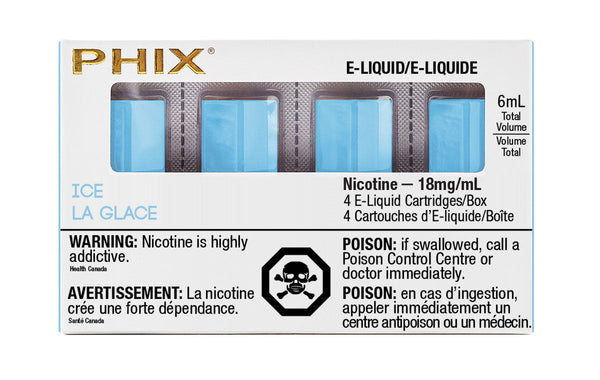 PHIX PODS ICE TOBACCO 4 X POD PACKAGE