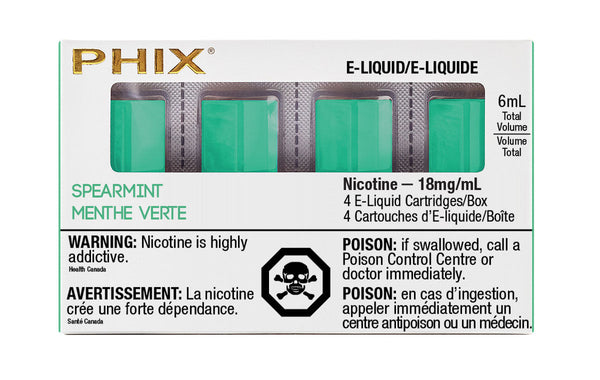 PHIX 18MG E-Liquid Spearmint