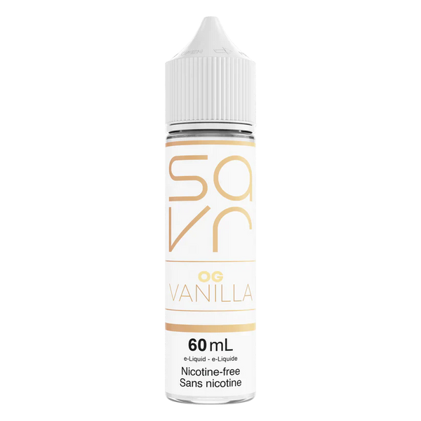 SAVR OG Vanilla 0mg E-Liquid