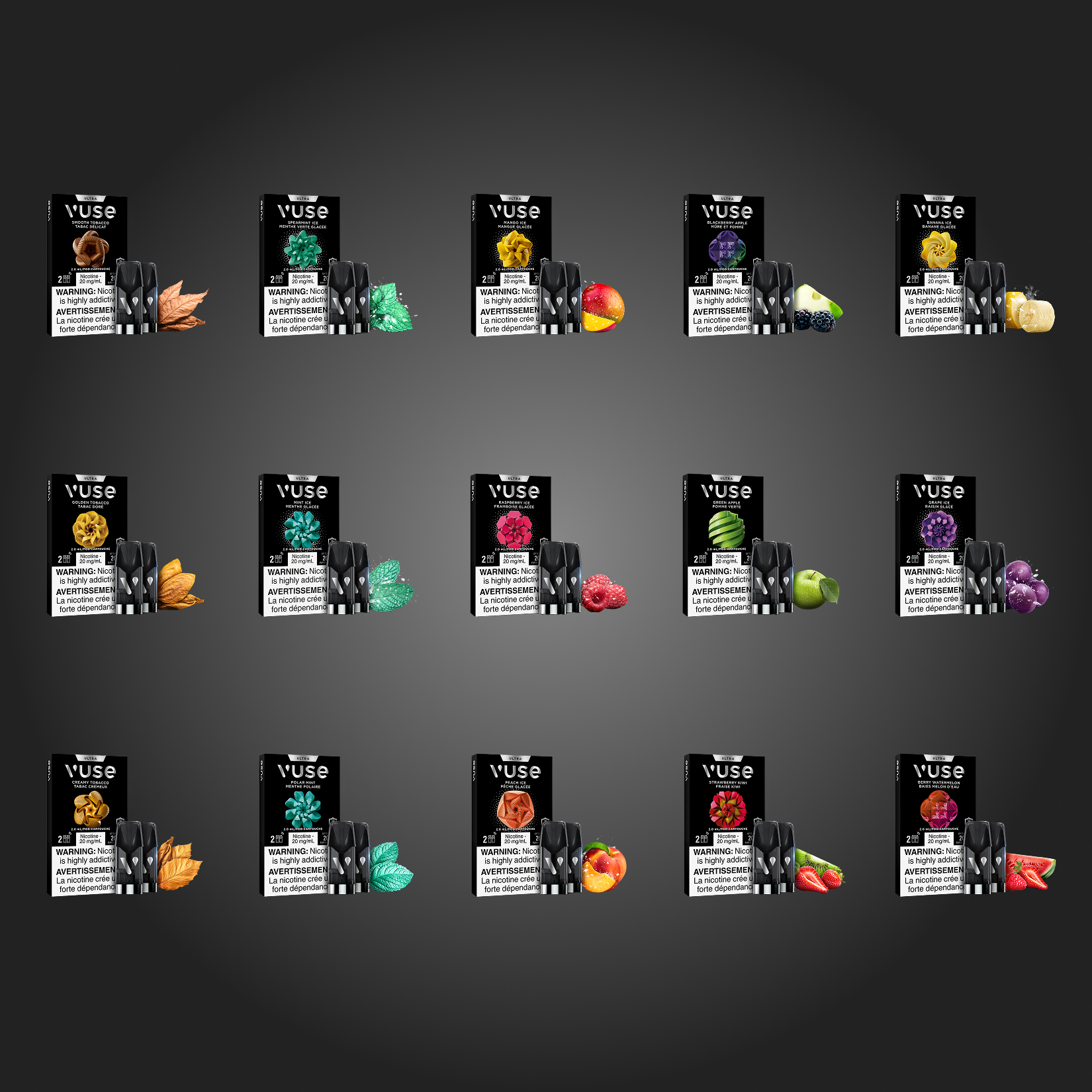 Vuse Ultra Pods Collection